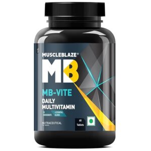 MuscleBlaze MB-Vite Daily Multivitamin (60 Tablets)