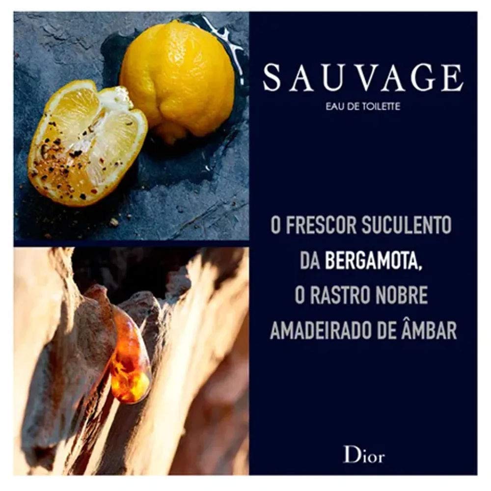Christian Dior Sauvage Eau de Toilette Spray For Men (Citrus) - Image 4